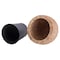 Vintiquewise Water Hyacinth Round Floor Planter with Metal Pot, PK 2 QI003547.2 - alternate 7